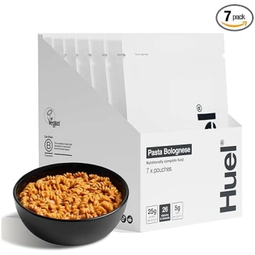 Huel „Hot & Savoury” makaroni ar boloņiešu mērci (