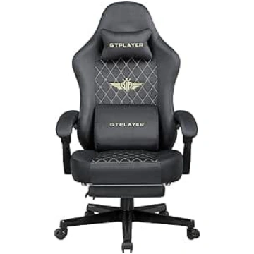 GTPLAYER spēļu krēsls, auduma spēļu krēsls, ergono