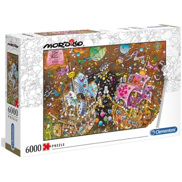 Clementoni Puzzle 6000 elementow Mordillo The Kiss
