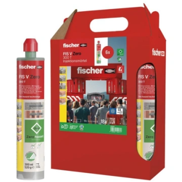 fischer injection mortar FIS V Zero 300 T six-pack