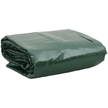 Brezenta pārklājs, zaļš, 3x5 m, 650 g/m²