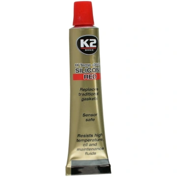 K2 K2 Czerwony silikon wysokotemperaturowy do 350 