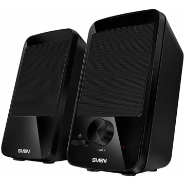 Skaļrunis 2.0 speakers SVEN 312, black, USB, power
