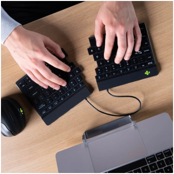R-Go Tools Ergonomic keyboard R-Go Split Break wit