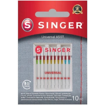 Universālās adatas Singer № 70-80-90 10gab. Иглa S