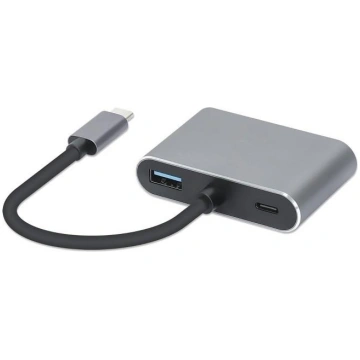 iBox IUHCHDVGA USB Type-C Hub 4-in-1 USB 3.0 + PD 