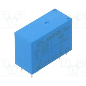 Relay: electromagnetic; DPST-NO; Ucoil: 12VDC; Ico