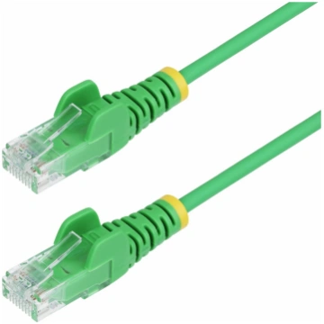 Startech 1.5m Green Slim CAT6 Ethernet Cable, Snag