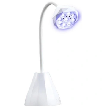 Mini galda nagu lampa, regulējama, balta Nav norād