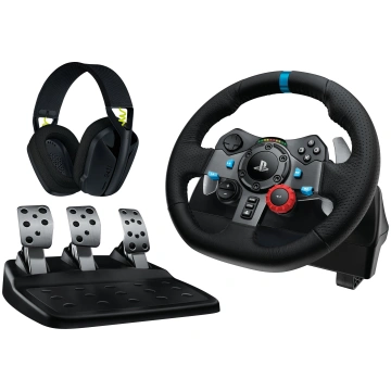 LOGI G29 EU+G435 Black Gaming Controller ( 991 000