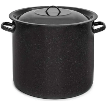 36cm emaljēts katls ar vāku 30L Tragar