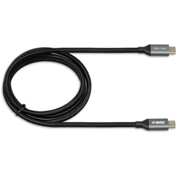I-BOX USB C/USB C, 1 m USB cable 3.2 Gen 2 (3.1 Ge