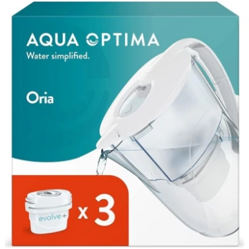 Aqua Optima Oria ūdens filtra krūze un 3 x 30 dien