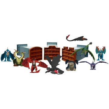 DRAGONS Mini arēnas pūķis slēgtā iepakojumā 607557