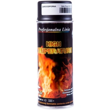 Aerosols 400ml Karstumizturīgs Sudraba 9006