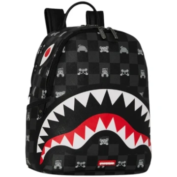 Sprayground Mini Zaino Grey Peeking Character Sava