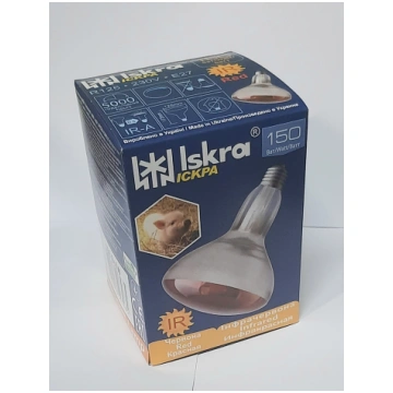 INFRASARKANĀ SPULDZE sarkana 150 W