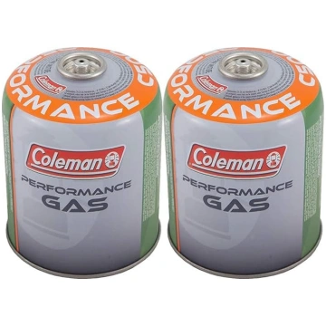 Coleman 2 x C500 skrūvējama gāzes kasetne 440 g ar