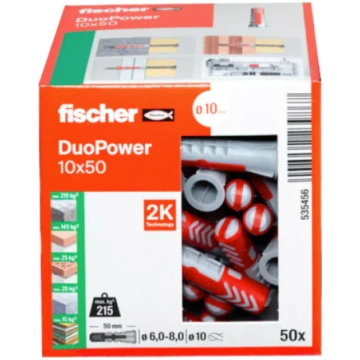 Fischer DuoPower 6-12mm Taco Box