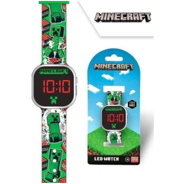 Minecraft LED pulkstenis