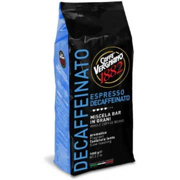 Coffee beans Vergnano Miscela Decaffeinated 1kg