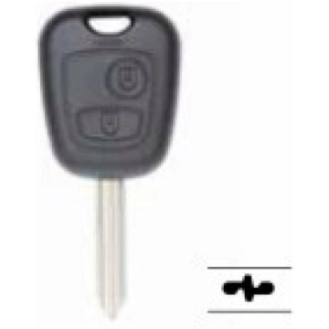 Atslēgu pults korpuss ar 2 pogam CAR KEY SHELLS ML