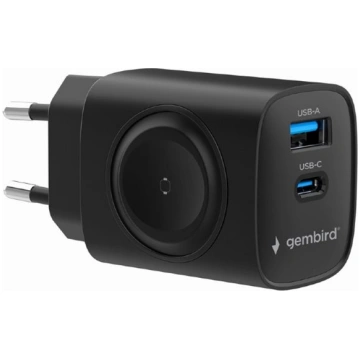 Gembird power adapter - with wireless charging - U