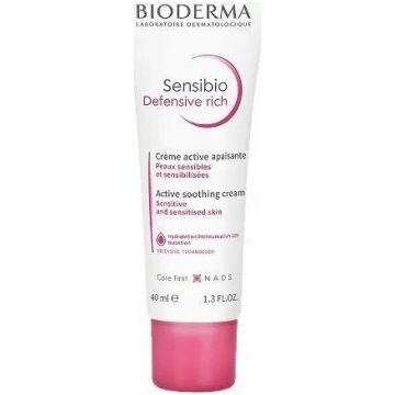 Sejas krēms Bioderma Sensibio Defensive Rich — sti