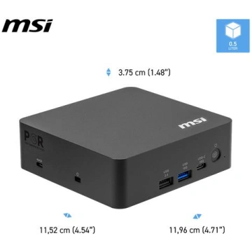 MSI Cubi NUC AI+ 3MG Intel Core Ultra 7 355 (12MB