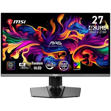MSI MAG 272UP QD-OLED monitors 26.5 collas 4K UHD 