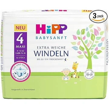 HiPP Babysanft Maxi 4 pārnēsājamās autiņbiksītes 3