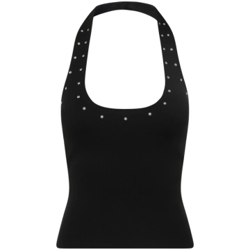 Gina Tricot - Studded Halterneck Top - izmērs M