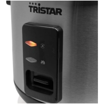 Tristar RK-6146 Rice cooker, 1 L, Stainless Steel