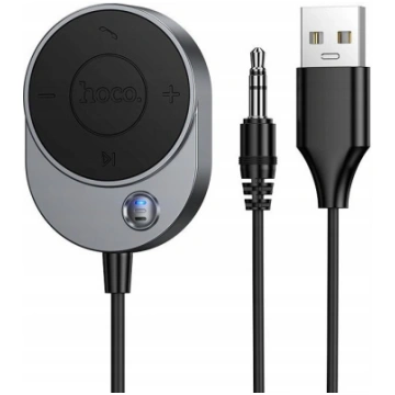 Uztvērējs Aux Hoco Bluetooth Ar Kabeli Jack 3,5 Mm