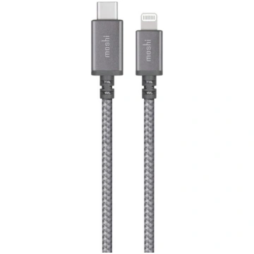 Moshi Integra USB-C to Lightning Cable, 1.2m, Blac