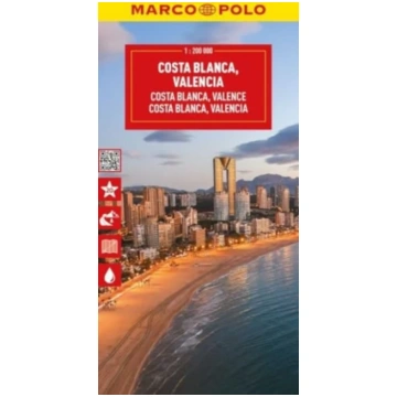 Costa Blanca Marco Polo Map Bookshop