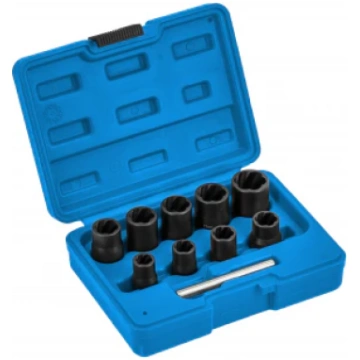 Komplekts bojātu skrūvju ar galvu 3/8" / 10-19 mm 