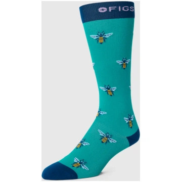 Unisex Lagoon Busy Bee - Compression Socks