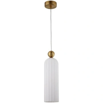 Light Prestige piekaramā lampa Piega 1, balta