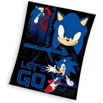 Sonic the Hedgehog bērnu sega, 130×170 cm