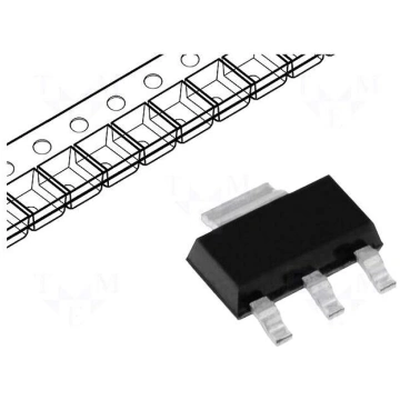 IC: voltage regulator | LDO,linear,fixed | 3.3V |