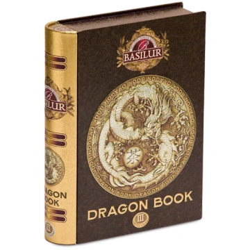 Melnā tēja BASILUR DRAGON TEA BOOK Vol III Brown