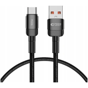 Tech-Protect USB-C - USB-C Cable 0.5 m Black (5906