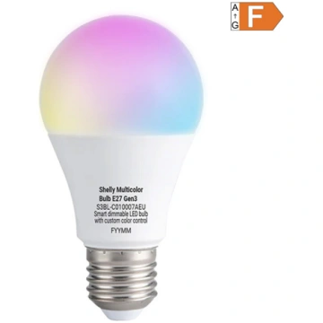 SHELLY Multicolor Bulb Gen3 E27 LED Light Bulb Mul