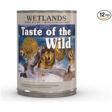 „Taste of the Wild“ „Wetlands“ barība mērcē, 12 x 