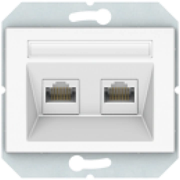 Vilma datorligzda 2-vietīga (2XRJ45 CAT5E UTP), KL