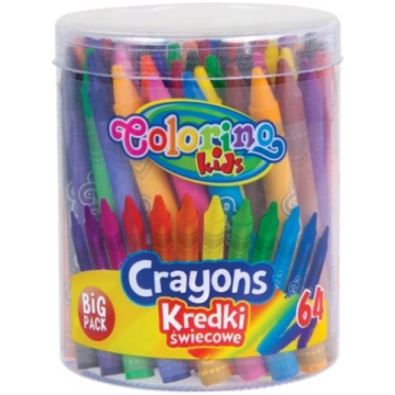 Krītiņi, vaskaina Colorino 33008PTR, 64 gab