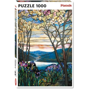 Piatnik Puzzle - 1000 Tiffany Magnolie i Irysy PIA