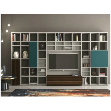 Modular wall unit SPEED Z By Dall'Agnese