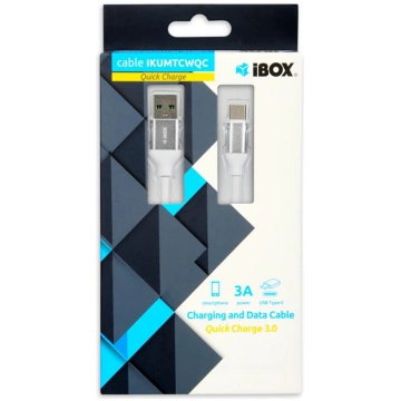 I-BOX USB TYPE-C CABLE 3A QUICK CHARGE 1 5m ( IKUM